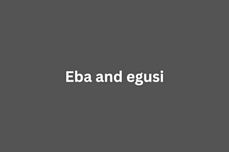 make soft and delicious egusi soup for you