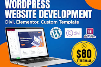 do wordpress website using claude