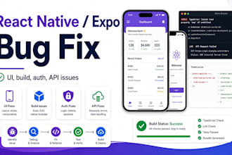 fix bugs in your react native or expo app