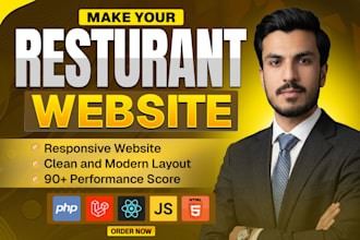 build a custom restaurant website with online food ordering system