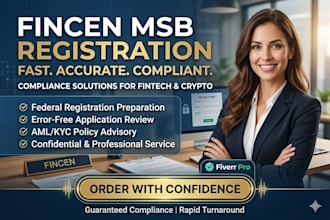 handle professional msb registration and fincen compliance accurately