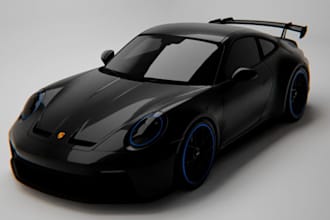 develop 3d car mod for beamng drive, fivem or ac, car bodykits, file conversion
