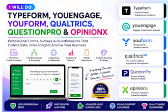 do typeform youengage youform qualtrics questionpro opinionx