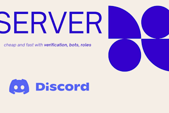 create a discord server