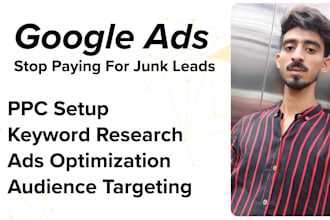 create and optimize google PPC ads based on keyword research