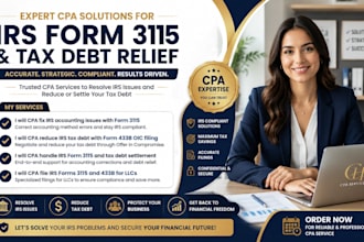 cpa file irs forms 3115 and 488b for llcs