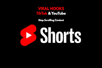 write viral hooks for tiktok and youtube videos