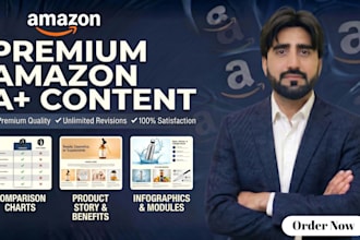 design premium amazon a plus content and ebc for your brand