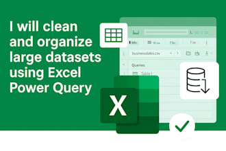 clean, transform and automate excel data using power query