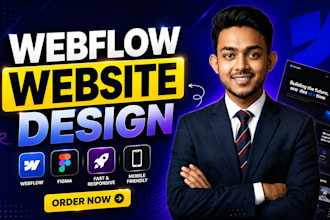 design webflow websites for real estate, saas and property management