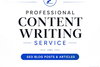 write high quality texts and website content