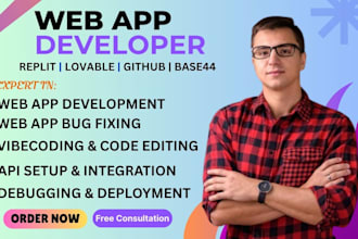 do replit web app bug fixing lovable debugging github error fixing base44 webapp