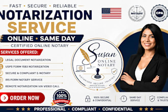 provide valid notarization of legal documents as an online notary