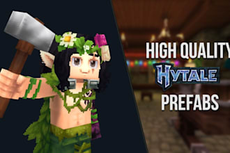 build any hytale prefab for your world or your server