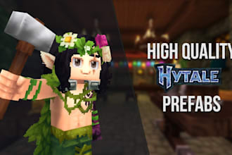 build any hytale prefab for your world or your server