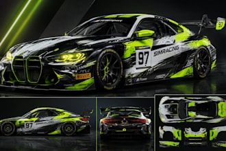 create custom assetto corsa livery design, iracing and sim racing skin design