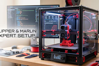 configure your klipper or marlin custom 3d printer