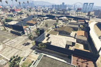 do realistic fivem custom map, mlo interior, fivem hood, mlo collision, minimap