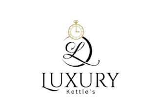 do creative professional clock and watch logo design