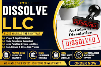file llc dissolution, close ein, file final tax return and reinstate llc