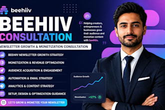 do beehiiv consultation beehiv newsletter growth and monetization consultation