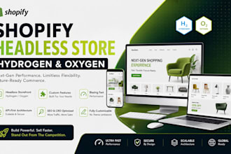 create shopify hydrogen headless storefront