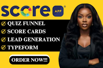 create scoreapp quiz funnels and lead generation forms