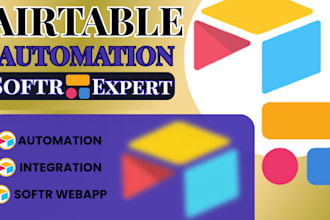 build airtable database, airtable automation,  softr webapp expert, n8n ai agent