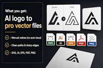 turn your ai logo into a professional vector file