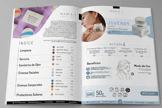 design a clean corporate brochure or company profile
