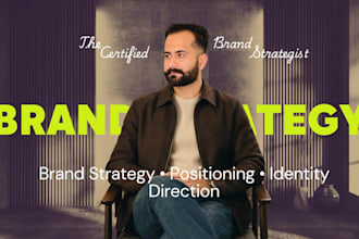 craft a brand strategy and rebranding plan for your business or startup