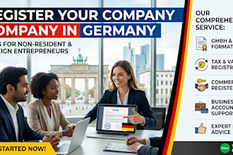 register your company in germany for non residents and foreign entrepreneurs