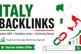 build italy backlinks for italian SEO ranking