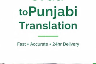 translate punjabi to urdu and urdu to punjabi accurately