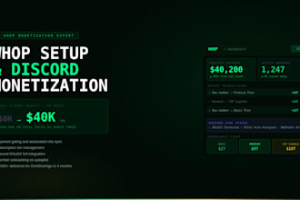 set up your whop platform and integrate it fully with discord