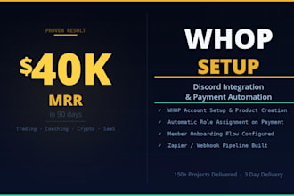 set up your whop monetization with discord integration