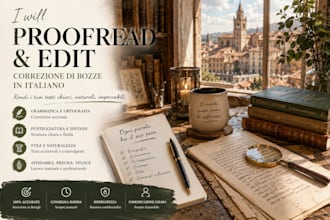 professionally proofread and edit your documents