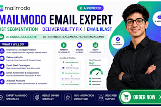 do mailmodo list segmentation, fix email deliverability email blast email