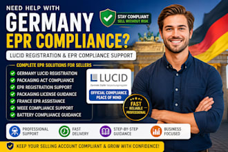 register german lucid and epr for amazon fba sellers