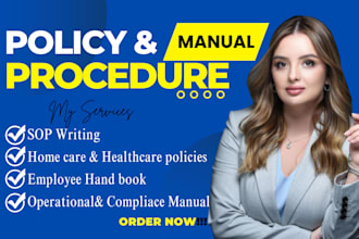 write home care, health care policy and procedure, sops, ndis employee handbook