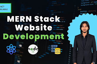 develop a react website with nodejs and mongodb backend