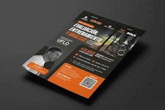 design a modern and clean flyer for your business