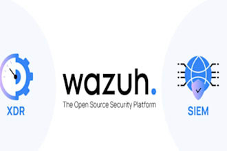 deploy, configure and optimize wazuh siem with elk integration server monitoring
