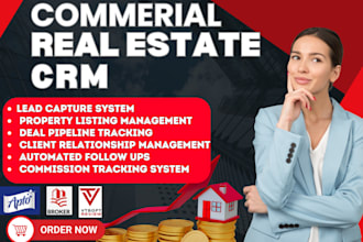 setup commercial real estate crm buildout apto realnex clientlook ascendixre vts