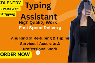 do fast typing, copy paste and data entry work