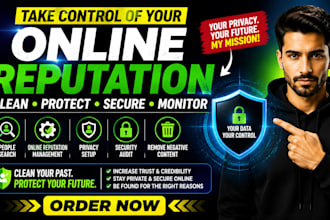 enhance your digital footprint, secure privacy, and optimize online reputation