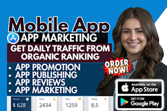 do mobile app promotion ios andriod app marketing play store publish app reviews