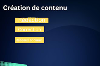 en rédaction, assistance virtuelle, support shopify et gestion des réseaux socia