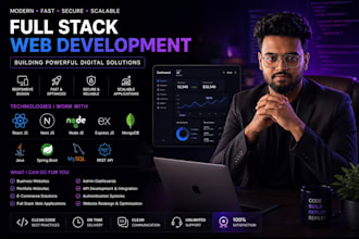 build responsive website development in react, next js, node js mern