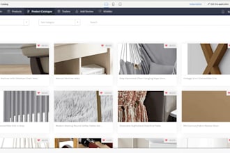build user friendly e commerce app, product catalog app